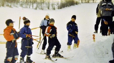 Historické fotky - sport - Lyžařské závody7