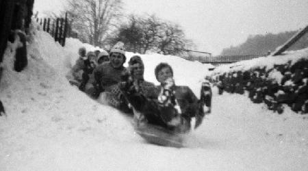 Historické fotky - sport - Pytlácké závody5